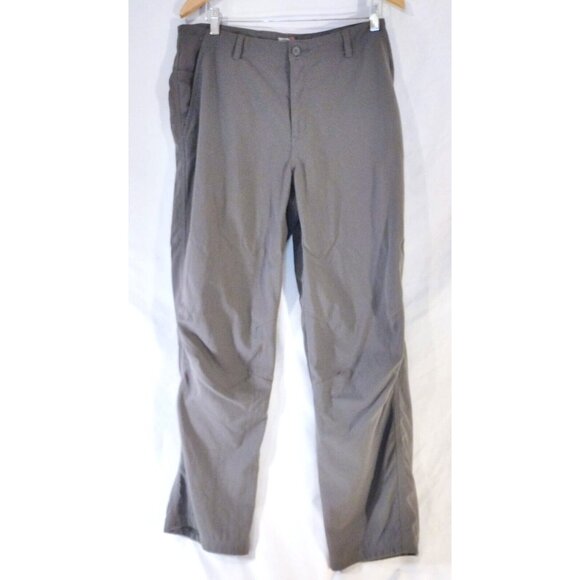 Royal Robbins Pants Men 36X32 Gray Cargo Chino Hiking Outdoor Nylon Zip Pocket - Picture 1 of 9